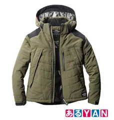 (新品未開封)バートル 作業服 秋冬 防寒 サーモクラフト 防寒ジャケット(単品) 5270 S 61アーミカーキ 4580661923697