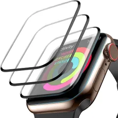 ILYAML for Apple Watch フィルム Apple Watch 防水 用保護フィルム 42-44mm Series 6 / SE / 5 / 4 アップルウォッチ 用フィルム 3枚セット