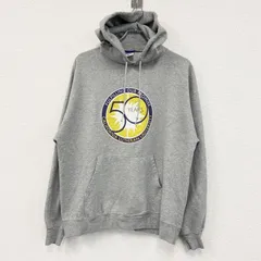 【3点以上まとめ買いで20%OFF】古着 used　champion　チャンピオン　スウェットパーカー/フーディー　グレー　灰色　XLサイズ