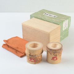 茶道具 竹 蓋置 壱双 前大徳 細合喝堂和尚 - メルカリ
