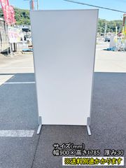 美品 パーテーション 3枚セット 幅80cm 高さ164cm キャスター付き 