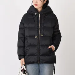 Max Mara The Cube マックスマーラ ザ キューブ アウター FELICE フェリーチェ ダウンジャケット 9486155600 レディース ブラック ポリエステル ジッパー フード キルティング 秋冬のサムネイル
