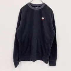 【3点以上まとめ買いで20%OFF】古着 used　NIKE　ナイキ　スウェット/トレーナー　黒　ブラック　Sサイズ