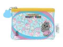 【新品】バッグ ブルー ミニポーチ 「おぱんちゅうさぎ」