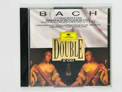 2CD 仏盤 BACH / CONCERTOS BRANDEBOURGEOIS / SUITES POUR ORCHESTRE No.2 437 461-2 X01