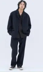 visvim ブラック テーラードジャケット サイズ2 ポンチWブレスト テーラードジャケット / セットアップ対応（12