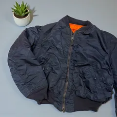 ALPHA INDUSTRIES MA-1 Lサイズ 69年復刻 アルファ ミリタリー フライトジャケット USA製 スゴービル リバーシブル ヴィンテージ アウター