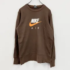 【3点以上まとめ買いで20%OFF】古着 used　NIKE　ナイキ　スウェット/トレーナー　茶色　ブラウン　Lサイズ