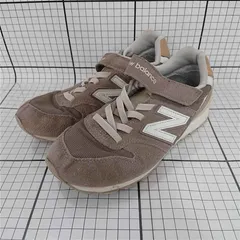 ◇ Θ 【ニューバランス New Balance】YV996HRJ スニーカー 22cm ベージュ系 キッズ E  【1510070009814】