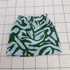 ◇ ⊂ 【エモダ EMODA】041720870001 総柄スカート Mサイズ グリーン系 レディース E  【1510070010681】