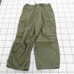 ◇ 【ジーユー GU】321-352481 カーゴパンツ オリーブ系 メンズMサイズ E  【1510070010544】