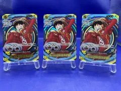 モンキー・D・ルフィ OP07-109 パラレル　３枚セット　ワンピースカード　ワンピースDAY