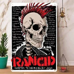 Rancid 2008年　ポスター　サイン入り　レア Rancid 2008年 ポスター サイン入り レア Rancid 2008年