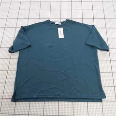 ◇ ⊂ 未使用 【モノマート MONO-MART】SS19 クルーネック 半袖Tシャツ M メンズ ブルー系 E  【1510070011220】