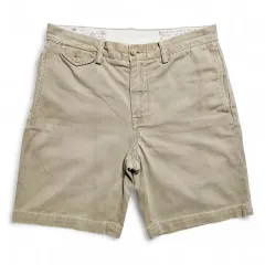 30 ポロラルフローレン スリム GI フィット サンド フラット チノ ハーフ パンツ ヴィンテージ