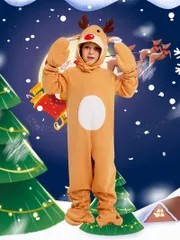 クリスマス ベビーオンピース トナカイ コスチューム めちゃ可愛い 男の子 女の子