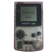 186000 現状品 Nintendo 任天堂 ゲームボーイカラー CGB-001  クリアパープル