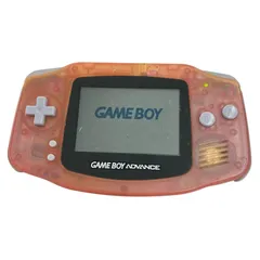 186000 現状品 Nintendo 任天堂 ゲームボーイアドバンス AGB-001  クリアピンク
