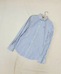 ポロ ストライプ シャツ レディース S