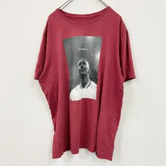 【3点以上まとめ買いで20%OFF】古着 used　NIKE AIR JORDAN　ナイキエアジョーダン　半袖プリントTシャツ　赤　レッド　XXLサイズ