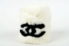 【超美品】CHANEL シャネル ラパンファー ブレスレット 約22×12㎝ ココマーク【TM2】のサムネイル