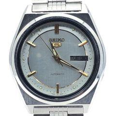 稼動品】SEIKO セイコー 5 7009-3040 シルバー オートマ - メルカリ