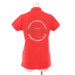 ジャックバニー JACK BUNNY ゴルフウェア ポロシャツ 半袖 レギュラーカラー ハーフボタン ストレッチ ロゴ プリント 0 ピンク 263-3160424 /BB