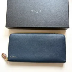 未使用級 ポールスミス 長財布 ラウンドファスナー ジップストローグレイン Amazon | [名入れ可] ポールスミス Paul Smith 正規品 本革