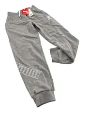 プーマ◆キッズ ジュニア スウェットパンツ REBEL ボールド ロングパンツ グレー