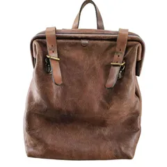 【美品】HERZ ラックスリュック ブラウン HERZ リュック 中古・古着通販】Herz (ヘルツ) ラックスリュック