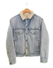リーバイス Levi's 80s 90s ボアデニムジャケット Made in USA 80's 90's USA製 42R ジャケット ブルー 103MT-3305