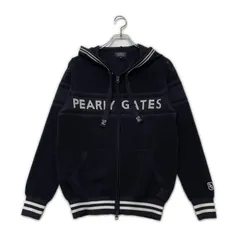 極美品　パーリーゲイツ　セットアップ　モノグラム　総柄　スウェット　パーカー 極美品 パーリーゲイツ セットアップ モノグラム 総柄