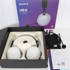 【美品】SONY INZONE H9 II WH-G910N-WZ ホワイト ゲーミングヘッドセット ソニー 本体