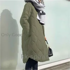 キルティングコート 中綿 レディース コート 中綿コート 冬 キルティング 無地 防寒コート カーディガン アウター 秋 ブラック トレンド ド