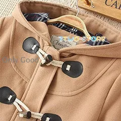 レディース コート 冬 ダッフルコート オーバー 保温 防寒 学生 学校 通勤 フード付き かわいい 無地 女性 通学 娘 彼女 プレゼント ロング