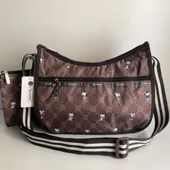 レスポートサック　スヌーピー　ショルダーバッグ　7520　ポーチ付き