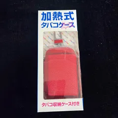 【長期在庫・未使用品】AWESOME 加熱式タバコケース レッド IQT006