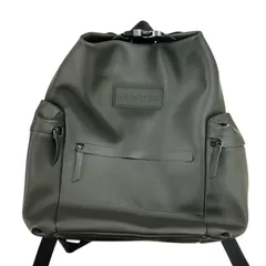 186000 HUNTER ハンター オリジナル ラージ トップクリップ バックパック UBB2022LRS  ダークオリーブ/ラバーコーティングレザーのサムネイル