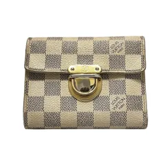 LOUIS VUITTON(ルイヴィトン) 3つ折り財布 ダミエ ポルトフォイユコアラ N60013 アズール