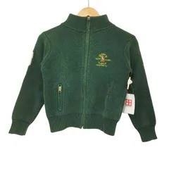 ポロバイラルフローレン Polo by RALPH LAUREN ワンポイント刺繍 ジップアップ コットンニット ドライバーズニット  レディース  130