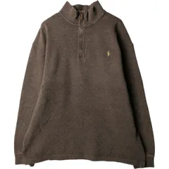古着 ラルフローレン Ralph Lauren POLO by Ralph Lauren ハーフジップスウェットシャツ トレーナー メンズXL相当/eaa595644