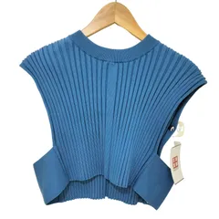 ハイク HYKE 22AW WIDE RIBBED CROPPED VEST クロップド ニット ベスト レディース 表記無 のサムネイル