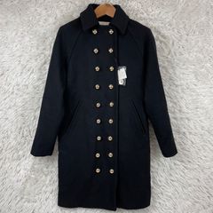 moussy マウジー ナポレオンコート 1表記 S相当 ウール 金ボタン 2列