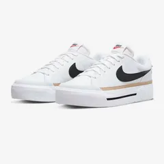 送料無料 ナイキ スニーカー レディース NIKE WMNS コート レガシー リフト ローカット コートスタイル 天然皮革 レザー 女性 レディースシューズ スポーツ  レディースシューズ/DM7590-100