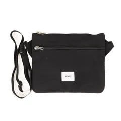 【新品】WTAPS ダブルタップス バッグ | 24AW ショルダーバッグ / サコッシュ (SLING / POUCHI / NYLON) | ブラック 黒 | ブランド カバン【メンズ】のサムネイル