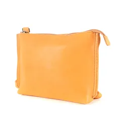 土屋鞄製造所 カラーダイアリー レザーサコッシュ / ショルダーバッグ | イエロー | ブランド カバン【メンズ】【中古】【美品】【K4625】 美品】土屋鞄製造所 カラーダイアリー レザーサコッシュ / ショルダー