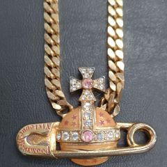 Vivienne Westwood ハートセーフティピンブレスレット&チョーカー