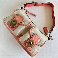 希少 COACH コーチ マルチカラー ワンショルダーバッグ ソーホー