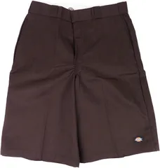ディッキーズ 13inch ワークショーツ ハーフパンツ ダークブラウン