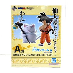 [중고] [미개봉] A상 손오공 & 카린 MASTERLISE PLUS 피규어 "이치반 복권 드래곤볼 EX 구름 위의 신전"[95]